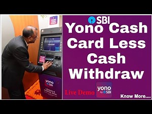 SBI Yono Cash Withdrawal without ATM Card Live Demo | Card less Cash Withdrawal