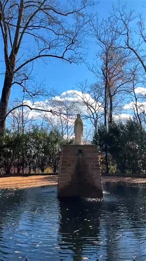 Grotto of Lourdes on Instagram: "“If you invoke the blessed Virgin when you are tempted, she will come at once to your help.” - St. Joseph Cafasso"