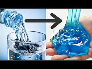 Make slime with water very easily! || The easiest slime in the world