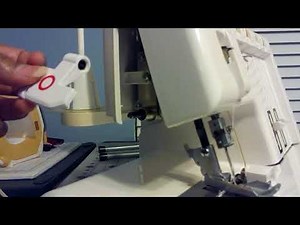 Elna 614 DE Serger- How To Fix The Presser Bar Lifter