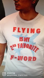 107 reactions · 19 shares | 藍✈️ T-shirts for those who f*** love flying! | Airportag | Facebook
