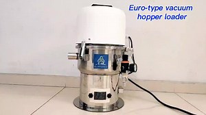 European Type Hopper Auto Loader 300g Auto Vacuum Material Loader Plastic Feeding Machine for Granular/Powder/crushing Materials