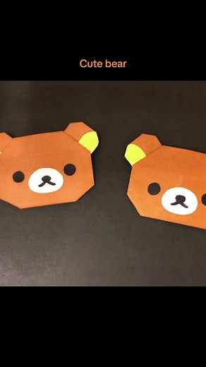 Cute Origami Paper Bear Tutorial