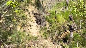 Busted Pond Dam Repair using 18” covert and a lot of Tractor Work | Jeff Barron