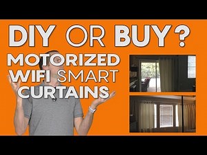 Motorized Smart Curtains - DIY or Buy?