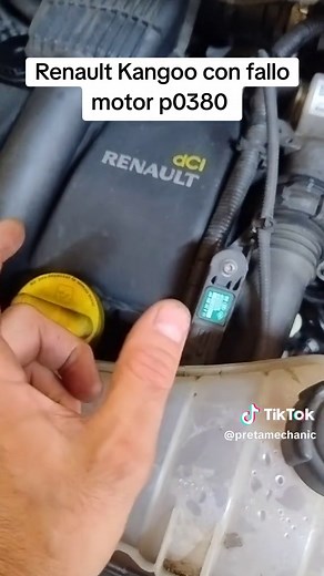 Renault Kangoo 1.5 dci con fallo motor p0380 módulo de calentadores #p...