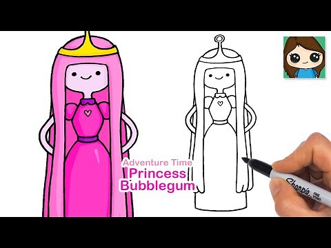 How to Draw Princess Bubblegum | Adventure Time