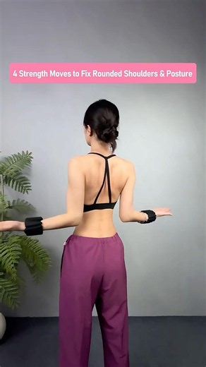 4 Strength Moves for a Strong Back, Beautiful Shoulders & Better Posture