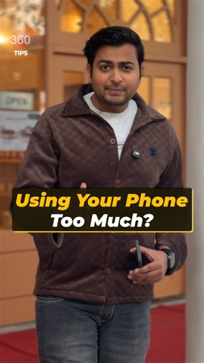Gadgets 360 on Instagram: "Using your phone too much? Try this #android #digitalwellbeing #screentime #techreels #smartphone . . using phone too much, reduce screen time android, digital wellbeing tips, phone addiction control, screen time limit, app usage limit, focus mode android, smartphone wellbeing, reduce phone usage, digital detox tips, android screen time feature, app timer trick, mindful phone use, phone usage control, digital balance feature, reduce distractions phone, productivity tip