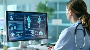 A digital health hub where patients can track their health data and connect with doctors