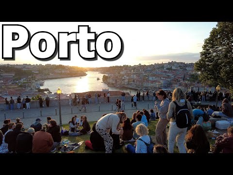 Beautiful Porto, Portugal Walking Tour in 4K