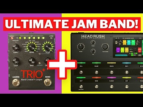 Digitech Trio Plus Tips And Tricks | USING HEADRUSH PEDALBOARD