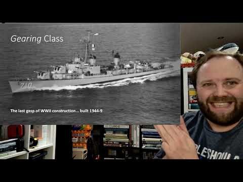 How the USN learnt the lessons to conceive the Arleigh Burke class... From the Gearings to the Kidds