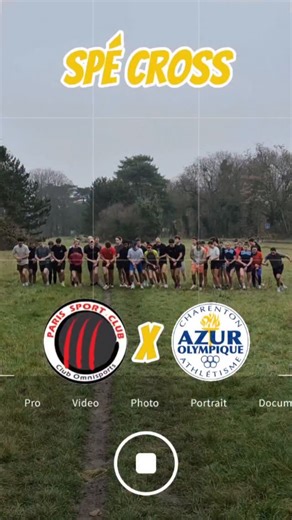 SMARTeam on Instagram: "Inside les coulisses : première spé cross de la saison 🔥 On a mis le réveil à l'heure ce matin pour labourer Gravelle 🚜 Mais quel meilleur moyen de lancer cette prépa cross que de partager l'effort avec nos amis du @paris_sport_club_athle 🤝 🎯 Objectif de la séance : développer l'endurance spécifique et l'intensité sur terrain varié 💪 🗓️ RDV au Parc du Tremblay, le 11 janvier 💛💙"