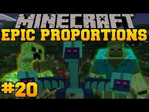 Minecraft: Epic Proportions - EVIL LAVA! - Episode 20 (S2 Modded Survival)