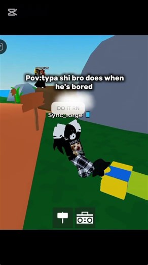 typa Shi bro does #roblox #memes