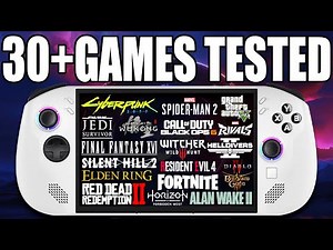 Lenovo Legion Go S Ryzen Z2 Go 32GB Performance: 30+ GAMES TESTED!