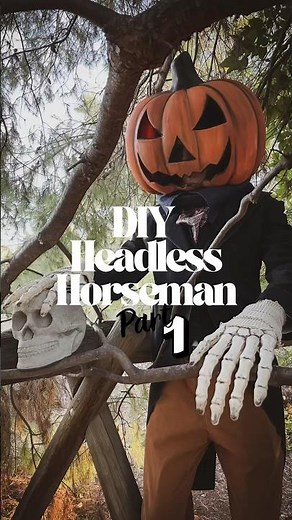 Let’s Make an Epic Headless Horseman Costume for under $40 #pumpkinhead #diycostume #costumes