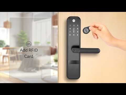 Setup Video Yale Zuri Digital Smart Door Lock (Black)