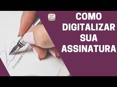 How to scan your signature and use it in Word or PDF - professional finish - tutorial - DIY