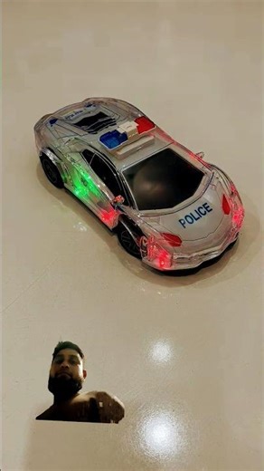 RC Police Car with Flashing Short #asmr#police #subscribe#toys