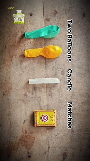 Fireproof Balloon Experiment 🎈🔥 | Simple Science Trick