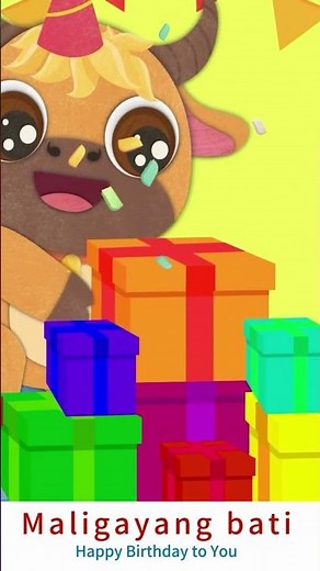 Maligayang Bati | Happy Birthday (With Lyrics) | Tagalog Kid's & Children's Songs Of The Philippines