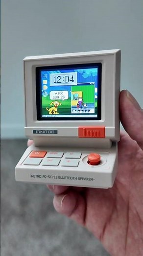 This Mini Retro Computer is a Pixel Art Speaker 🖥️🔊