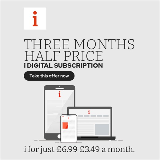  Time is running out to get an i Digital Subscription for three months half price! https://inews.co.uk/subscribe?utm_source=facebook&utm_medium=social&utm_campaign=sept50&tpcc=sept50_facebook | The i paper | Facebook