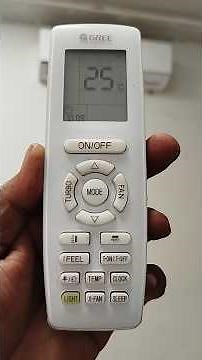 Secret Gree AC Remote Settings You Didn’t Know! | Latest 2025 GS-18LM 1.5 Ton