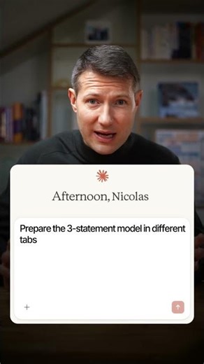 Claude Builds a 3-Statement Model in 5 Minutes #ai #aiinfinance #claude