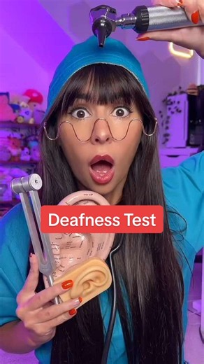ASMR deafness test with Doctor Luna. Are you deaf? Try this hearing test #asmr #asmrvideo #CapCut #asmrtriggers #fypシ゚viral