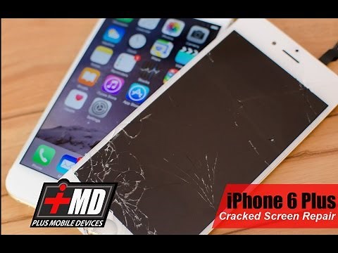 iPhone 6 Plus Cracked Screen Repair