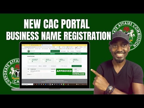 COMPLETE CAC Business Name Registration on the New ICRP Portal