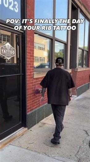 When you decided to get a rib tattoo