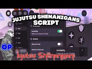 Jujutsu Shenanigans Script | Aimbot, Invisibility, Speed, Auto Block, ESP, Auto Farm Players + More