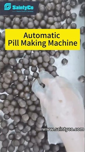 Automatic Pill Making Machine-SaintyCo #machine #factory