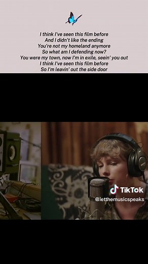 Exile Lyrics Video with Taylor Swift and Bon Iver