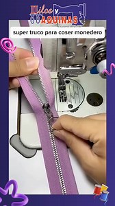 2.8M views · 50K reactions | ¡Haz tu propio monedero con cierre,...