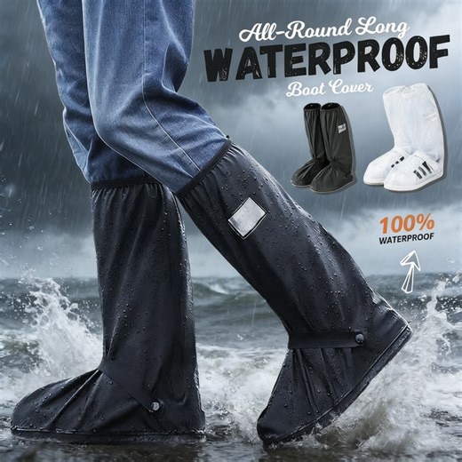 ⛈️⛈️⛈️Brave the Storm in Total Comfort. 100% Waterproof Boot Covers — All-Weather Protection for Any Adventure.⛈️ | Amazoideal