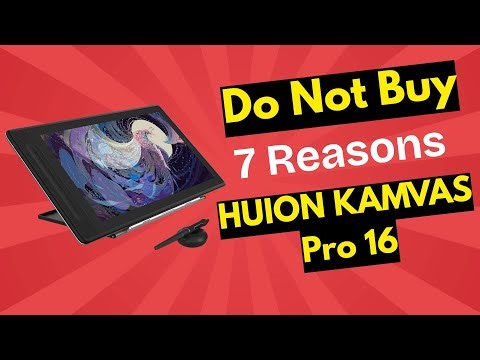 Don’t Buy Before Watching! HUION KAMVAS Pro 16 Brutal Review