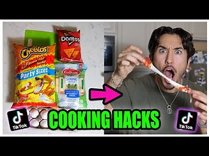 We TASTED Viral TikTok Cooking Life Hacks .... (THEY WORKED!)