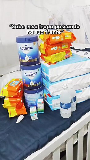 pensa em um Mini ser humano@joaocarlosoliveiramedina Qui nós tá levando a falência👎🤑💰💸💲🤣#AptamilLencoflaudaRemedios 2 Meses de muitos gastos 🤑💰💸💲 #PapaieMamaeQueLute💪