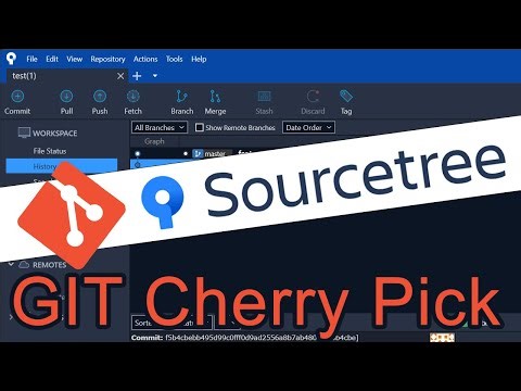 Git Sourcetree - Was ist Cherry Picking und wie funktioniert es?