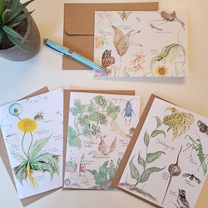Ecology Connections Nature Greeting Card Set, Digital - Etsy UK