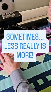 Sometimes less really is more. In this little triangle moment, I’m keeping things super simple with the Mini 4-N-1 Machine Quilting Ruler (with my trusty Piece N Quilt PopSocket Ruler Grip attached to the top). I’m just lining the markings up with the ditch and stitching that clean, evenly spaced ½" line. And honestly? I love heavy quilting, but not every space needs to be dressed to the nines. Simple wins here. If you want to learn more about machine quilting and quilting with rulers specifical