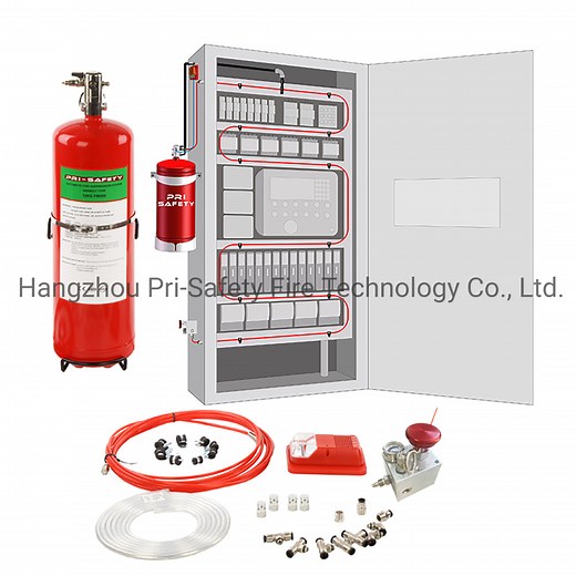 [Hot Item] FM200 Clean Agent Automatic Fire System for Server Room