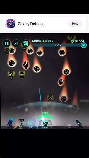 #GalaxyDefense Galaxy Defense Top Strategy #GalaxyDefense #MobileGame #GamingShorts #SpaceGame #DefenseGame #AndroidGames #GameTips #MobileGaming #TrendingGame #Gameplay #ShortsGaming #LevelUpFast #StrategyGame #NewGame #GamingVideo