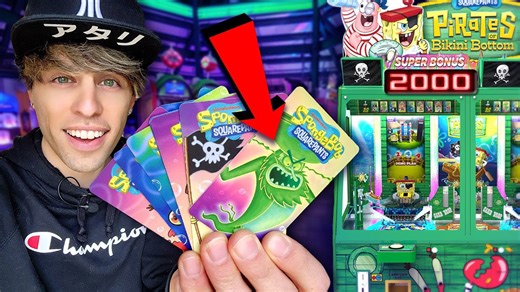 Winning the Rarest SpongeBob Arcade Card and What Happened Next