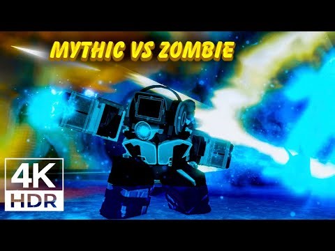 Mythic Plunger VS Zombie Scientist 💥 4K HDR | Blockade Battlefront